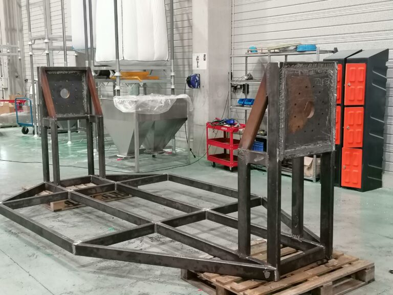 Réalisation en chaudronnerie pour industriel