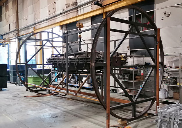 Réalisation pour professionnels par GC METAL, spécialisé en métallerie, soudure, tuyauterie et chaudronnerie.